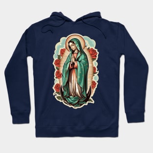 Our Lady of Guadalupe - Front Print Hoodie